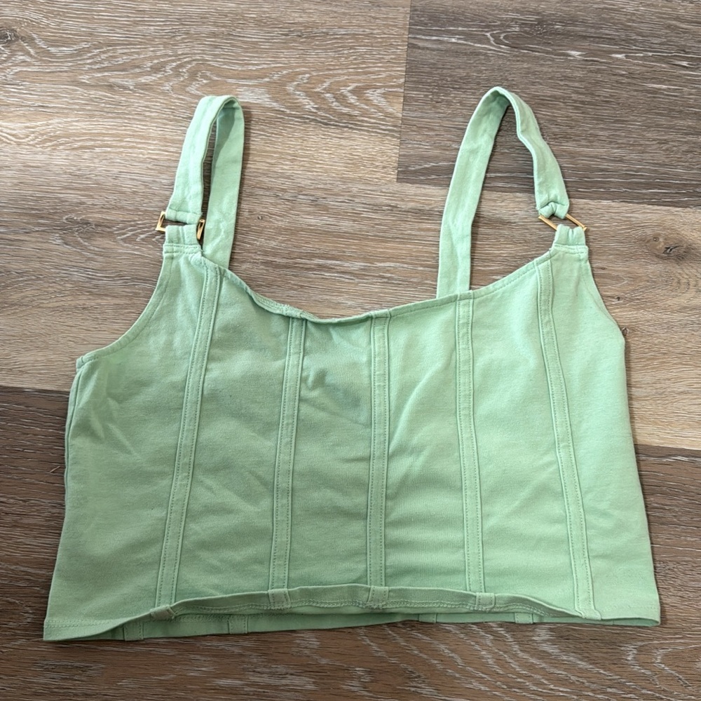 Mint Green Corset Top